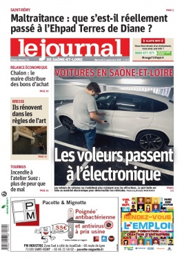 Le Journal de Saône et Loire N°20200909 du 09 septembre 2020 à télécharger sur iPad