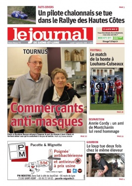 Le Journal de Saône et Loire N°20200907 du 07 septembre 2020 à télécharger sur iPad