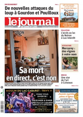 Le Journal de Saône et Loire N°20200906 du 06 septembre 2020 à télécharger sur iPad