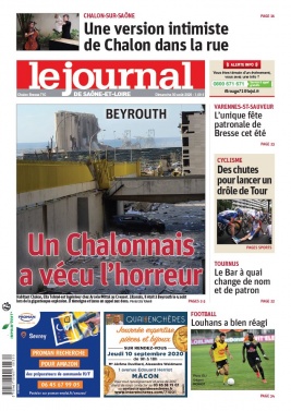 Le Journal de Saône et Loire N°20200830 du 30 août 2020 à télécharger sur iPad