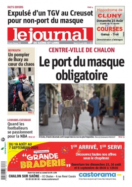 Le Journal de Saône et Loire N°20200818 du 18 août 2020 à télécharger sur iPad