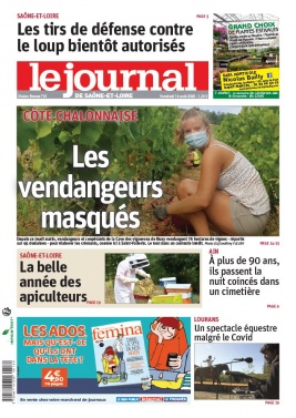 Le Journal de Saône et Loire N°20200814 du 14 août 2020 à télécharger sur iPad