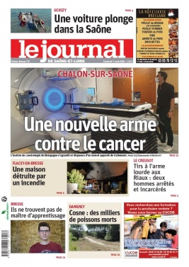 Le Journal de Saône et Loire N°20200807 du 07 août 2020 à télécharger sur iPad