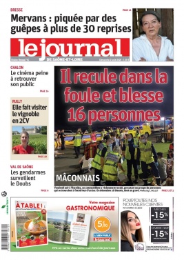 Le Journal de Saône et Loire N°20200802 du 02 août 2020 à télécharger sur iPad