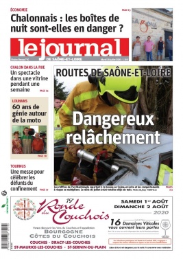 Le Journal de Saône et Loire N°20200728 du 28 juillet 2020 à télécharger sur iPad