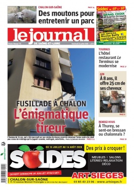 Le Journal de Saône et Loire N°20200724 du 24 juillet 2020 à télécharger sur iPad