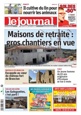 Le Journal de Saône et Loire N°20200715 du 15 juillet 2020 à télécharger sur iPad