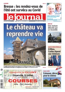 Le Journal de Saône et Loire N°20200711 du 11 juillet 2020 à télécharger sur iPad