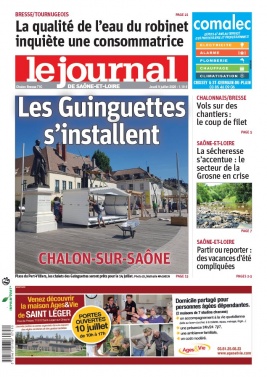 Le Journal de Saône et Loire N°20200709 du 09 juillet 2020 à télécharger sur iPad