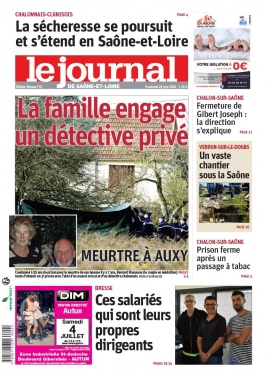 Le Journal de Saône et Loire N°20200626 du 26 juin 2020 à télécharger sur iPad