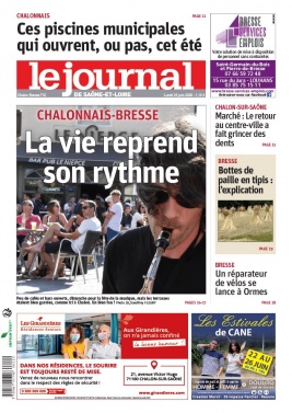 Le Journal de Saône et Loire N°20200622 du 22 juin 2020 à télécharger sur iPad
