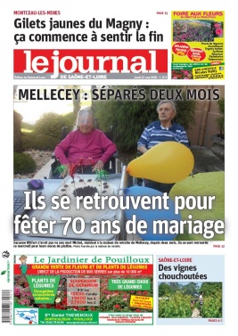 Le Journal de Saône et Loire N°20200521 du 21 mai 2020 à télécharger sur iPad