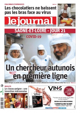 Le Journal de Saône et Loire N°20200406 du 06 avril 2020 à télécharger sur iPad