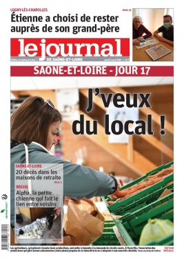 Le Journal de Saône et Loire N°20200402 du 02 avril 2020 à télécharger sur iPad