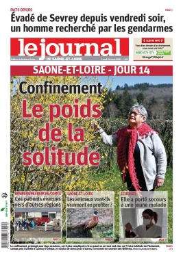 Le Journal de Saône et Loire N°20200330 du 30 mars 2020 à télécharger sur iPad