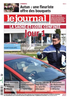 Le Journal de Saône et Loire N°20200318 du 18 mars 2020 à télécharger sur iPad