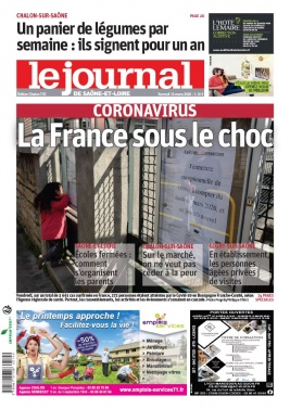 Le Journal de Saône et Loire N°20200314 du 14 mars 2020 à télécharger sur iPad