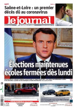 Le Journal de Saône et Loire N°20200313 du 13 mars 2020 à télécharger sur iPad