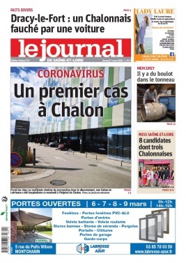 Le Journal de Saône et Loire N°20200307 du 07 mars 2020 à télécharger sur iPad