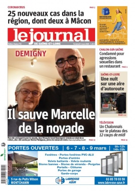 Le Journal de Saône et Loire N°20200306 du 06 mars 2020 à télécharger sur iPad