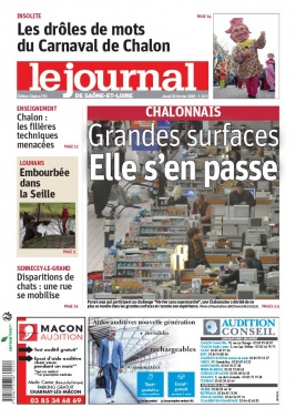 Le Journal de Saône et Loire N°20200220 du 20 février 2020 à télécharger sur iPad