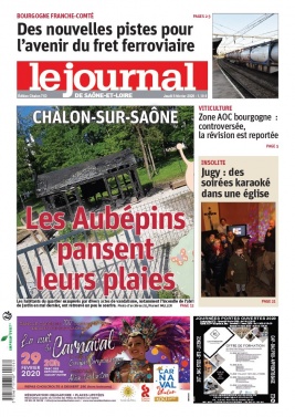 Le Journal de Saône et Loire N°20200206 du 06 février 2020 à télécharger sur iPad