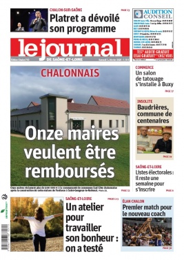 Le Journal de Saône et Loire N°20200201 du 01 février 2020 à télécharger sur iPad