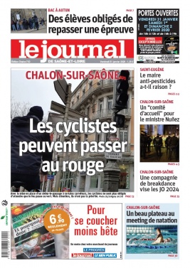 Le Journal de Saône et Loire N°20200131 du 31 janvier 2020 à télécharger sur iPad
