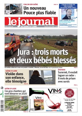 Le Journal de Saône et Loire N°20200104 du 04 janvier 2020 à télécharger sur iPad
