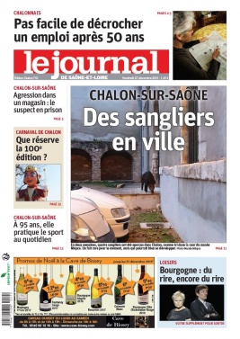 Le Journal de Saône et Loire N°20191227 du 27 décembre 2019 à télécharger sur iPad