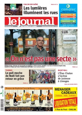 Le Journal de Saône et Loire N°20191208 du 08 décembre 2019 à télécharger sur iPad