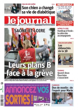 Le Journal de Saône et Loire N°20191205 du 05 décembre 2019 à télécharger sur iPad