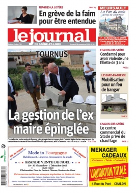 Le Journal de Saône et Loire N°20191130 du 30 novembre 2019 à télécharger sur iPad
