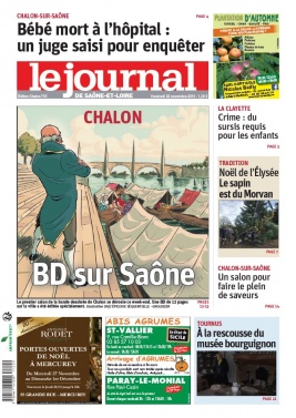 Le Journal de Saône et Loire N°20191122 du 22 novembre 2019 à télécharger sur iPad
