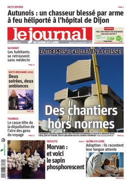 Le Journal de Saône et Loire N°20191119 du 19 novembre 2019 à télécharger sur iPad