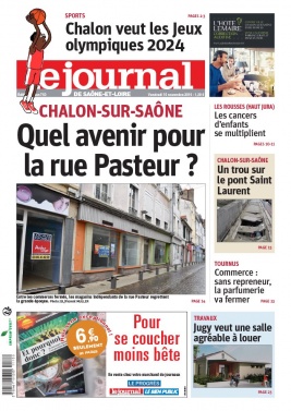 Le Journal de Saône et Loire N°20191115 du 15 novembre 2019 à télécharger sur iPad