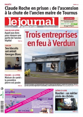 Le Journal de Saône et Loire N°20191018 du 18 octobre 2019 à télécharger sur iPad