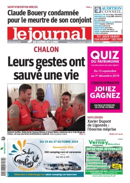 Le Journal de Saône et Loire N°20191013 du 13 octobre 2019 à télécharger sur iPad