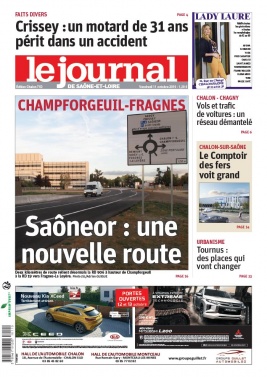 Le Journal de Saône et Loire N°20191011 du 11 octobre 2019 à télécharger sur iPad