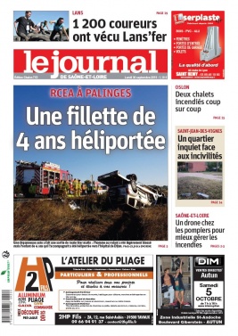 Le Journal de Saône et Loire N°20190930 du 30 septembre 2019 à télécharger sur iPad