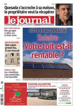 Le Journal de Saône et Loire N°20190926 du 26 septembre 2019 à télécharger sur iPad