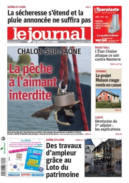 Le Journal de Saône et Loire N°20190921 du 21 septembre 2019 à télécharger sur iPad