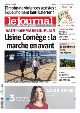 Le Journal de Saône et Loire N°20190907 du 07 septembre 2019 à télécharger sur iPad