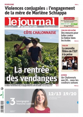 Le Journal de Saône et Loire N°20190903 du 03 septembre 2019 à télécharger sur iPad