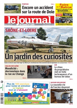 Le Journal de Saône et Loire N°20190819 du 19 août 2019 à télécharger sur iPad