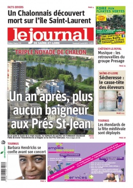 Le Journal de Saône et Loire N°20190809 du 09 août 2019 à télécharger sur iPad