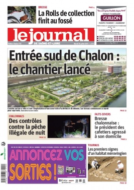 Le Journal de Saône et Loire N°20190730 du 30 juillet 2019 à télécharger sur iPad