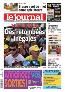 Le Journal de Saône et Loire N°20190716 du 16 juillet 2019 à télécharger sur iPad