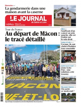 Le Journal de Saône et Loire N°20240425 du 25 avril 2024 à télécharger sur iPad