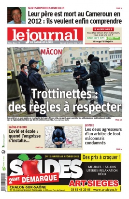 Lisez Le Journal de Saône et Loire - Mâcon du 26 janvier 2022 sur ePresse.fr